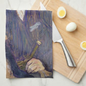 Toulouse-Lautrec - Der Engländer im Rouge Geschirrtuch (Viertel Falte)