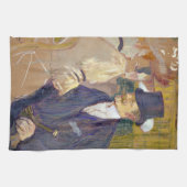 Toulouse-Lautrec - Der Engländer im Rouge Geschirrtuch (Horizontal)