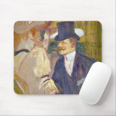 Toulouse-Lautrec - Der Engländer im Rouge Mousepad (Mit Mouse)