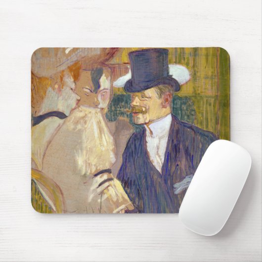 Toulouse-Lautrec - Der Engländer im Rouge Mousepad (Mit Mouse)