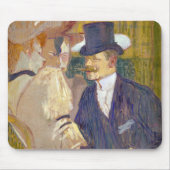 Toulouse-Lautrec - Der Engländer im Rouge Mousepad (Vorne)