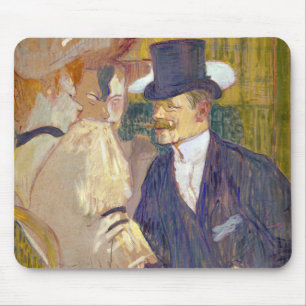 Toulouse-Lautrec - Der Engländer im Rouge Mousepad