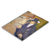 Toulouse-Lautrec - Der Engländer im Rouge Notizblock (Linke Seite)