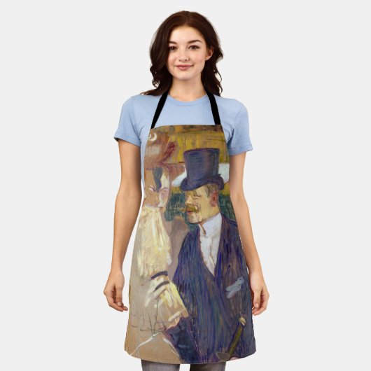 Toulouse-Lautrec - Der Engländer im Rouge Schürze (Getragen)