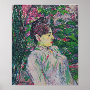 Toulouse-Lautrec - Die Grünen (Sitzende Frau in ei Poster