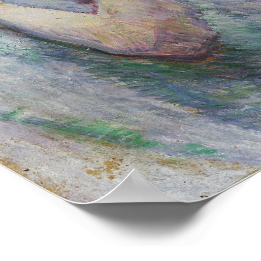 Toulouse-Lautrec - Die Modellruheeinrichtung Poster (Ecke)