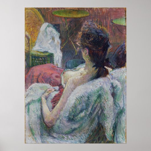 Toulouse-Lautrec - Die Modellruheeinrichtung Poster (Vorne)