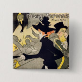 Toulouse-Lautrec - Divan Japonais Button (Vorderseite)