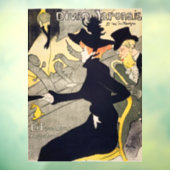 Toulouse-Lautrec - Divan Japonais Fensteraufkleber (Blatt 3)