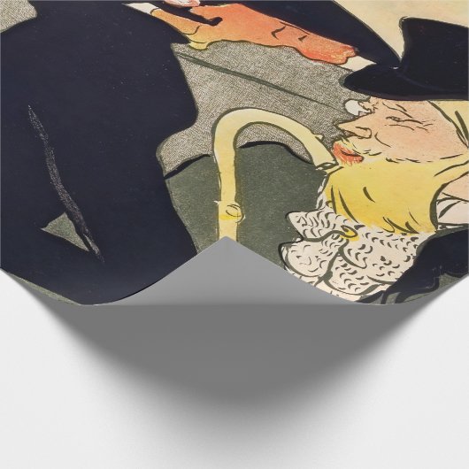 Toulouse-Lautrec - Divan Japonais Geschenkpapier (Ecke)