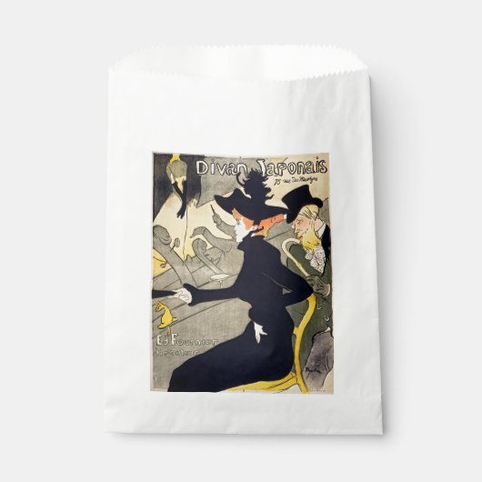 Toulouse-Lautrec - Divan Japonais Geschenktütchen (Vorderseite)