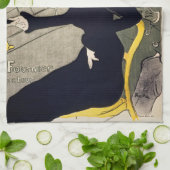 Toulouse-Lautrec - Divan Japonais Geschirrtuch (Gefaltet)