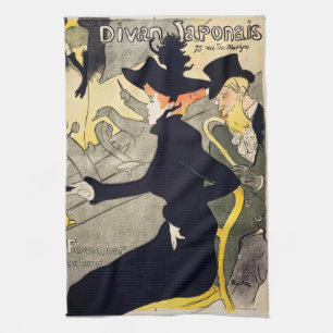 Toulouse-Lautrec - Divan Japonais Geschirrtuch