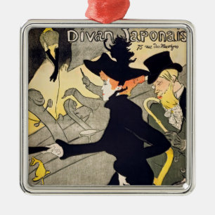 Toulouse-Lautrec - Divan Japonais Ornament Aus Metall