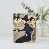 Toulouse-Lautrec - Divan Japonais Postkarte (Stehend Vorderseite)