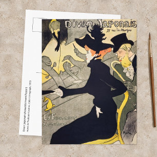 Toulouse-Lautrec - Divan Japonais Postkarte
