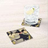 Toulouse-Lautrec - Divan Japonais Rechteckiger Pappuntersetzer (Vor Ort)