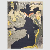 Toulouse-Lautrec - Divan Japonais Seidenpapier