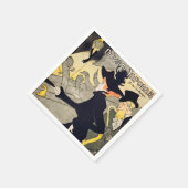 Toulouse-Lautrec - Divan Japonais Serviette (Ecke)