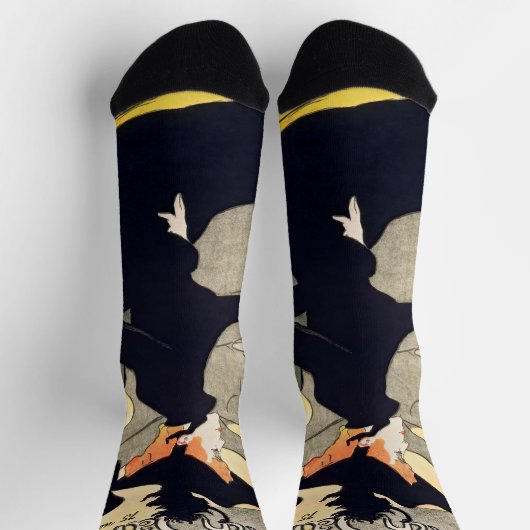 Toulouse-Lautrec - Divan Japonais Socken (Oben)