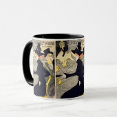 Toulouse-Lautrec - Divan Japonais Tasse (Vorderseite Links)