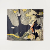 Toulouse-Lautrec - Divan Japonais Wandteppich (Vorderseite (Horizontal))