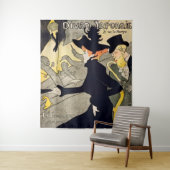 Toulouse-Lautrec - Divan Japonais Wandteppich (Beispiel)