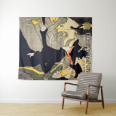 Toulouse-Lautrec - Divan Japonais Wandteppich (Beispiel (Horizontal))