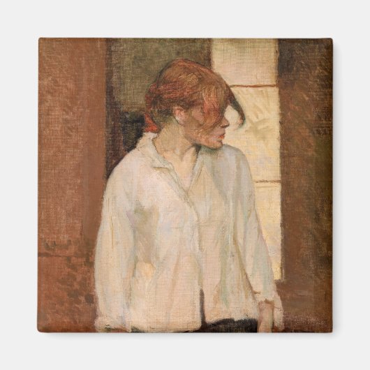 Toulouse-Lautrec - Eine Montrouge, Rosa La Rouge Magnet (Vorne)