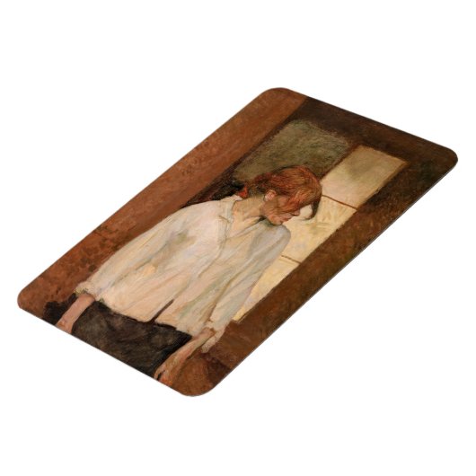 Toulouse-Lautrec - Eine Montrouge, Rosa La Rouge Magnet (Linke Seite)