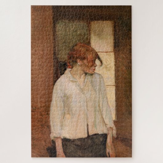 Toulouse-Lautrec - Eine Montrouge, Rosa La Rouge Puzzle (Vertikal)