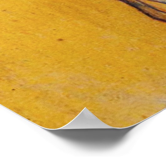 Toulouse-Lautrec-Frau auf Pferdeplakat Poster (Ecke)