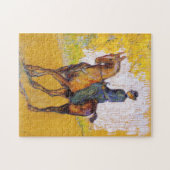 Toulouse-Lautrec Frau auf Pferdepuzzlespiel Puzzle (Horizontal)
