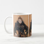 Toulouse-Lautrec - Frau mit schwarzem Boa Kaffeetasse (Links)