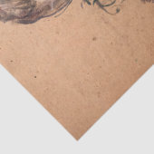 Toulouse-Lautrec - Frau mit schwarzem Boa Seidenpapier (Detail)