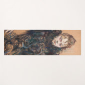 Toulouse-Lautrec - Frau mit schwarzem Boa Yogamatte (Vorderseite (Horizontal))