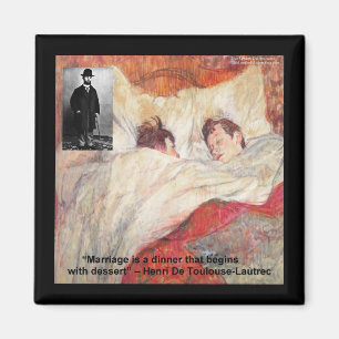 Toulouse-Lautrec-Heiratsangebot Geschenke und T-Sh Magnet