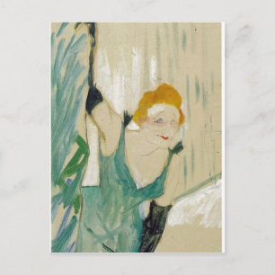 Toulouse-Lautrec, Henri de Yvette Guilbert salut Postkarte