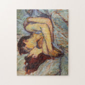 Toulouse-Lautrec im Bett das Kuss-Puzzlespiel Puzzle (Vertikal)