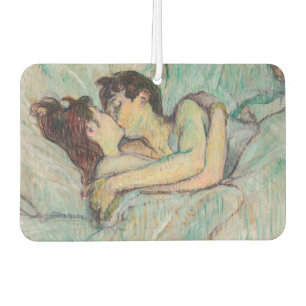 Toulouse-Lautrec - Im Bett, der Kuss Autolufterfrischer