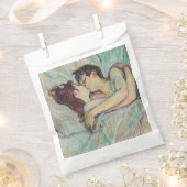 Toulouse-Lautrec - Im Bett, der Kuss Geschenktütchen (Ausgeschnitten)