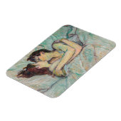 Toulouse-Lautrec - Im Bett, der Kuss Magnet (Linke Seite)