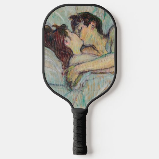 Toulouse-Lautrec - Im Bett, der Kuss Pickleball Schläger (Vorderseite)