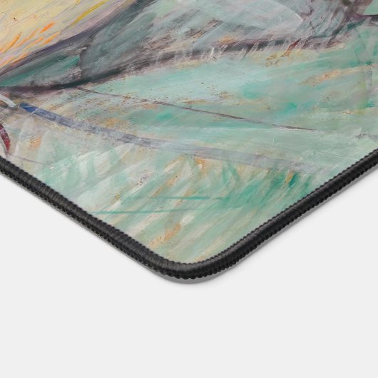 Toulouse-Lautrec - Im Bett, der Kuss Schreibtischunterlage (Ecke)