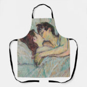 Toulouse-Lautrec - Im Bett, der Kuss Schürze (Vorderseite)