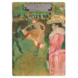 Toulouse-Lautrec - Im Moulin Rouge, Der Tanz Klemmbrett
