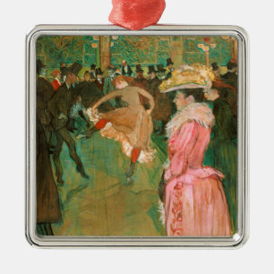 Toulouse-Lautrec - Im Moulin Rouge, Der Tanz Ornament Aus Metall