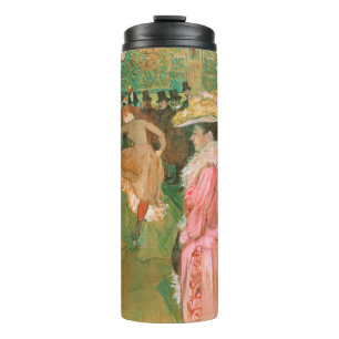 Toulouse-Lautrec - Im Rouge, der Tanz Thermosbecher