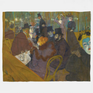 Toulouse-Lautrec - Im Rouge Fleecedecke
