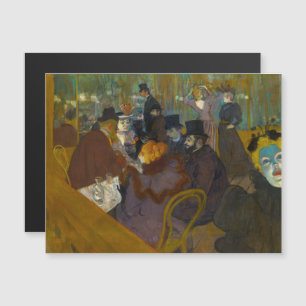 Toulouse-Lautrec - Im Rouge Magnetkarte